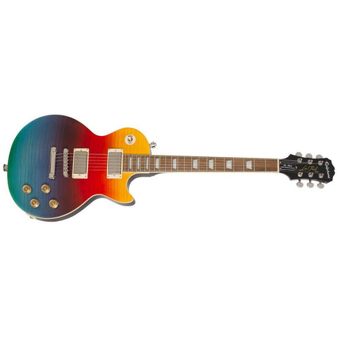 Epiphone ELPT6PRBNH Les Paul Tribute Electric Guitar with Hardshell Case-Prizm Outfit (Discontinued)-Music World Academy