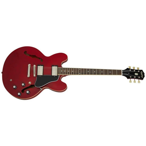 Epiphone Inspired by Gibson ES-335 Hollowbody Electric Guitar-Cherry-Music World Academy