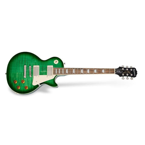 Epiphone Les Paul Standard Plus Top Pro Electric Guitar-Green Burst (Discontinued)-Music World Academy