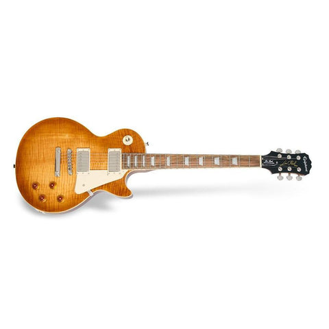 Epiphone Les Paul Standard Plus Top Pro Electric Guitar-Mojave Burst (Discontinued)-Music World Academy