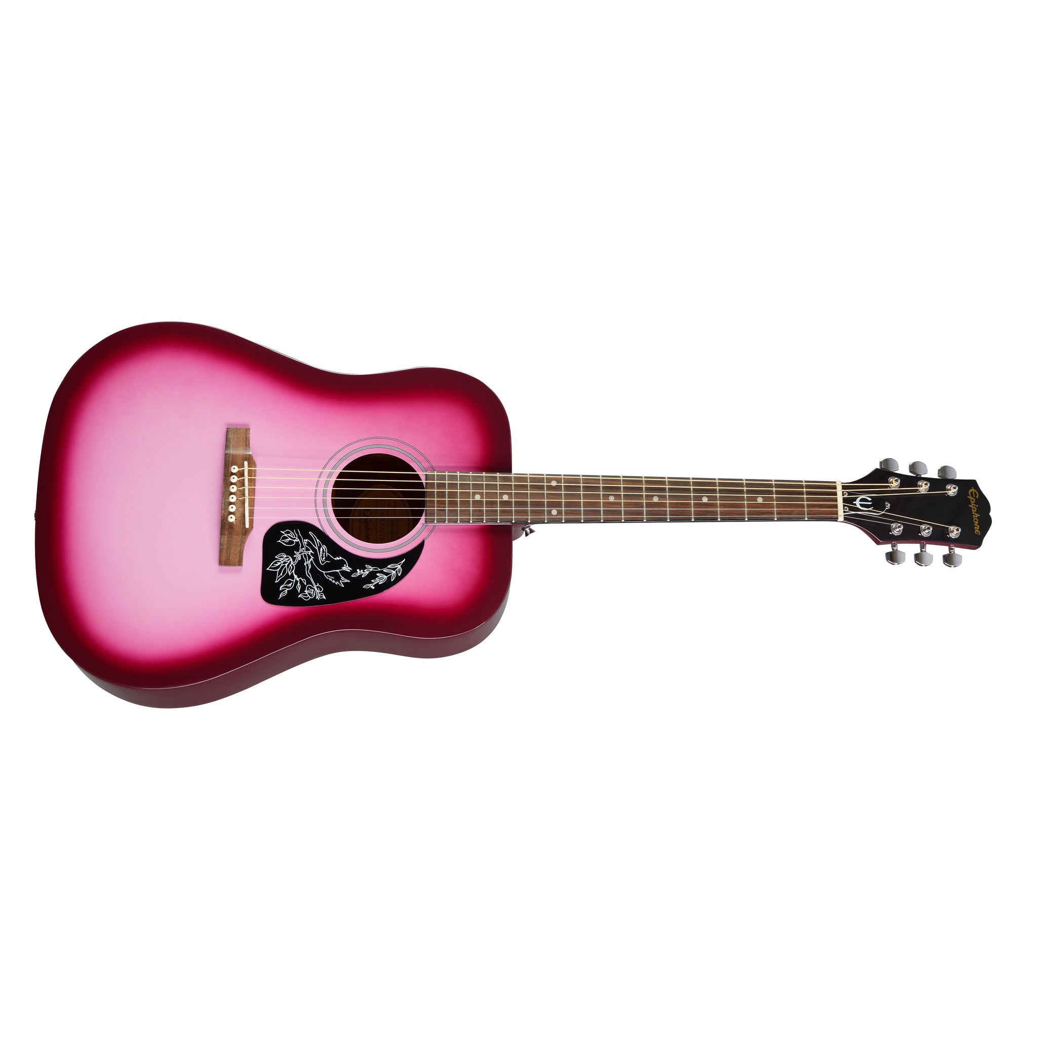 Epiphone Starling Acoustic Guitar-Hot Pink Pearl-Music World Academy