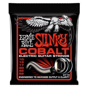 Ernie Ball 2715 Cobalt Skinny Top Heavy Bottom Electric Guitar Strings 10-52-Music World Academy