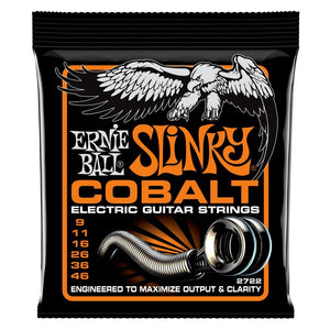 Ernie Ball 2722 Cobalt Hybrid Slinky Electric Guitar Strings 9-46-Music World Academy