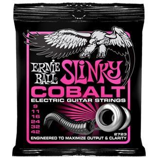 Ernie Ball 2723 Cobalt Super Slinky Electric Guitar Strings 9-42-Music World Academy