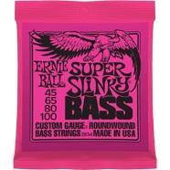 Ernie Ball 2834 Super Slinky Roundwound Bass Guitar Strings 45-100-Music World Academy