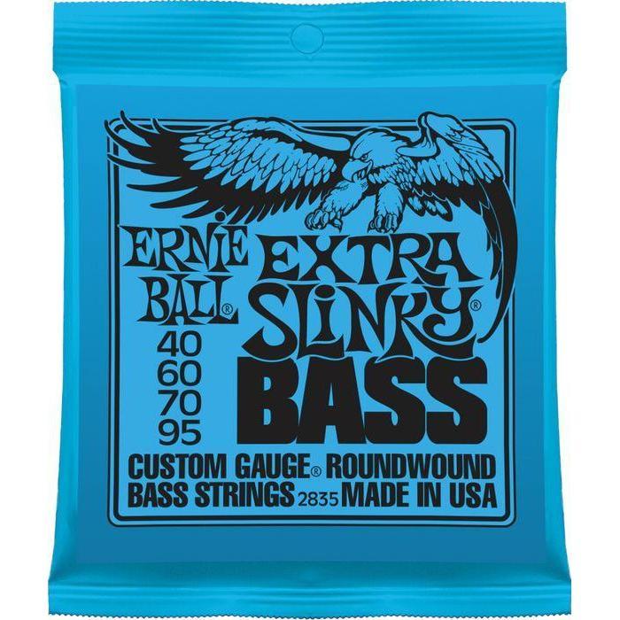 Ernie Ball 2835 Extra Slinky Roundwound Bass Guitar Strings 40-95-Music World Academy