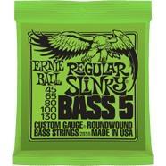 Ernie Ball 2836 Regular Slinky Roundwound 5-String Bass Guitar Strings 45-130-Music World Academy