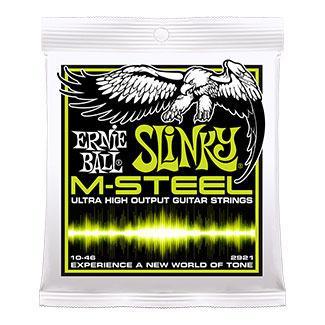 Ernie Ball 2921 M-Steel Regular Slinky Electric Guitar String 10-46-Music World Academy