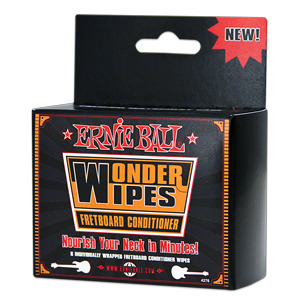 Ernie Ball 4276 Wonder Wipes Fretboard Conditioner 6-Pack-Music World Academy