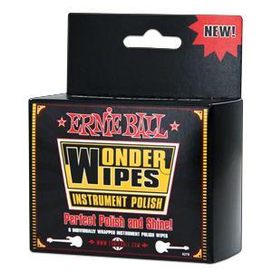 Ernie Ball 4278 Wonder Wipes Instrument Polish 6-Pack-Music World Academy