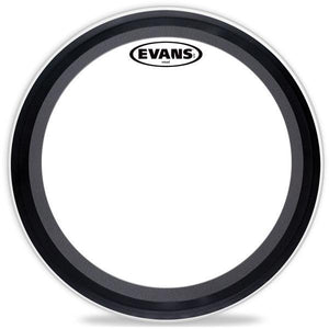 Evans BD22EMAD 22" EMAD Batter Clear Bass Drum Head-Music World Academy