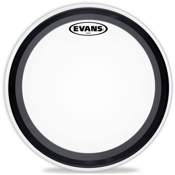 Evans BD22EMADCW Batter Bass Drum Head Coated 22"-Music World Academy