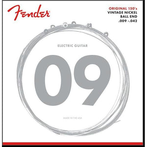 Fender 150L Pure Nickel Wound Electric Guitar Strings Light 9-42-Music World Academy