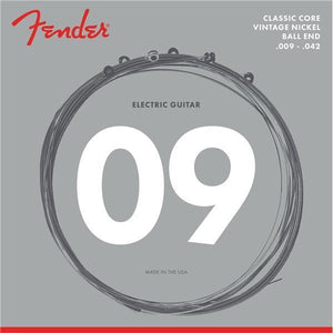 Fender 155L Classic Core Vintage Nickel Electric Guitar Strings Light 09-42-Music World Academy