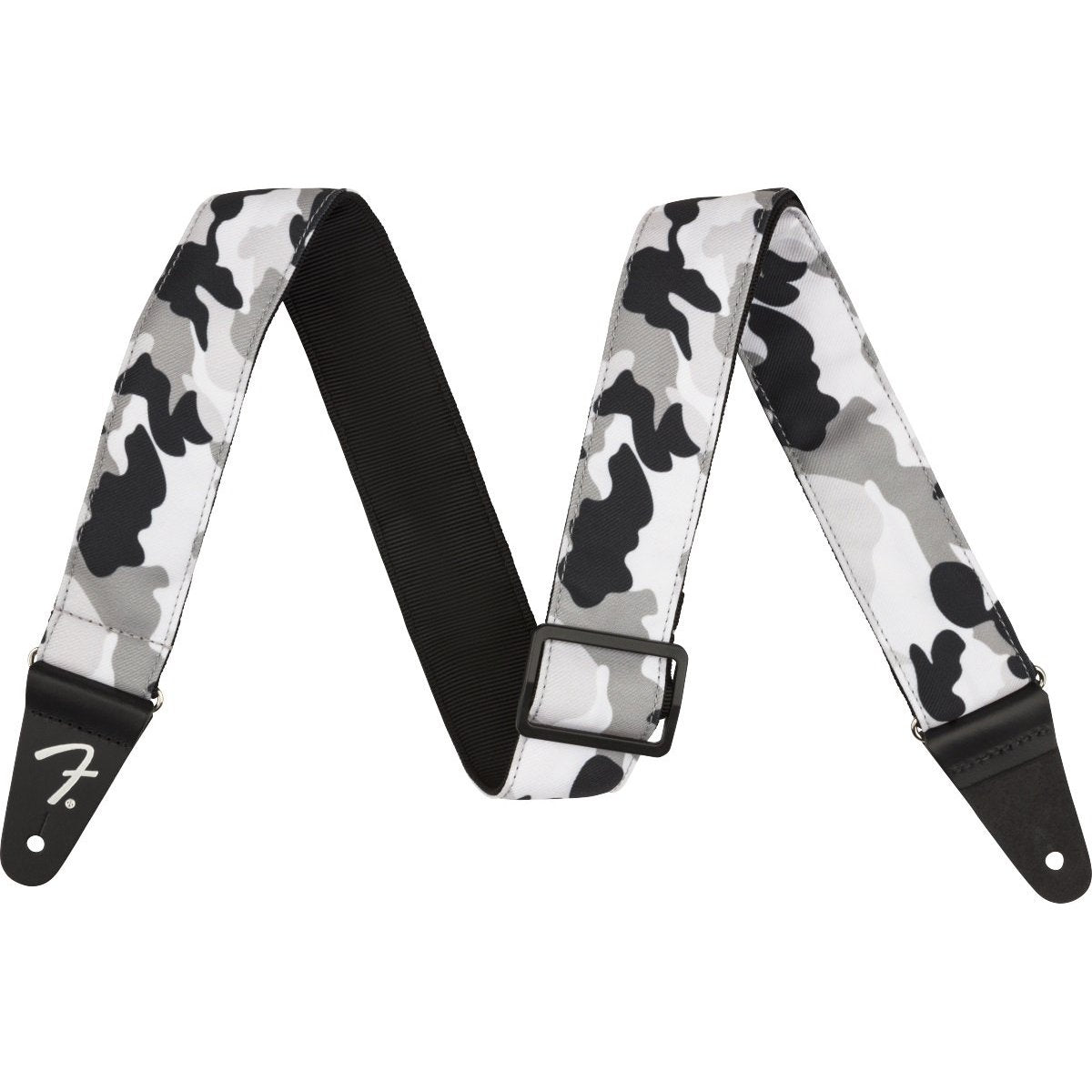 Fender 2" Camo Guitar Strap-Winter-Music World Academy