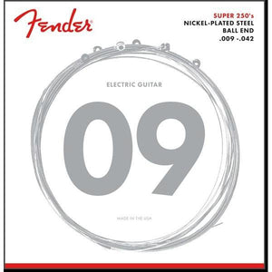 Fender 250L Nickel Plated Steel Electric Guitar Strings Light 9-42-Music World Academy