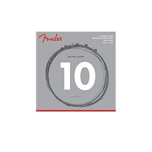 Fender 255R Classic Core Nickel-Plated Steel Electric Guitar Strings Regular 10-46-Music World Academy