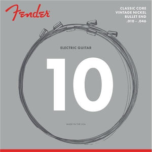 Fender 3155L Classic Core Vintage Nickel Bullet End Electric Guitar Strings Regular 10-46-Music World Academy