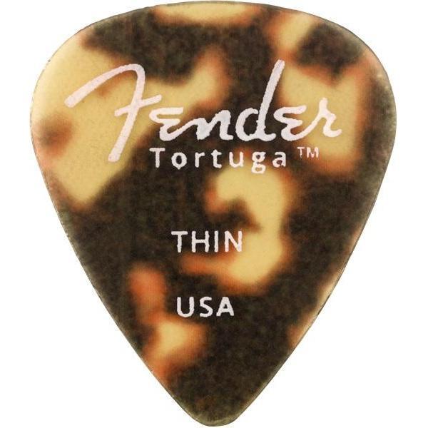 Fender 351 Tortuga Picks Thin 6-Pack-Music World Academy