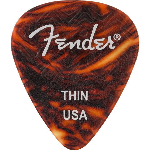 Fender 351 Wavelength Thin Picks 6-Pack-Music World Academy