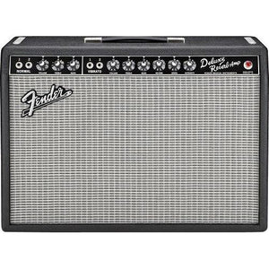Fender '65 Deluxe Reverb Tube Electric Guitar Amp with 12" Speaker-22 Watts-Music World Academy
