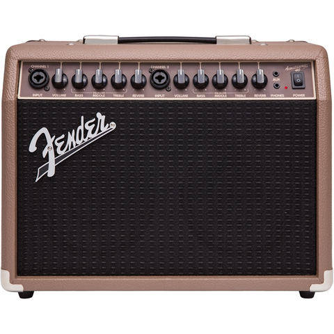 Fender Acoustasonic 40 Acoustic Guitar Amp with 2 x 6.5" Speakers-40 Watts-Music World Academy