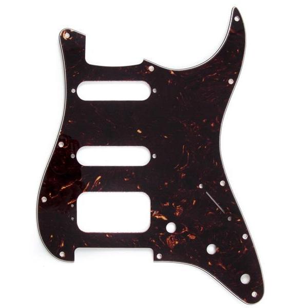 Fender American Deluxe Fat Strat 11-Hole HSS Pickguard-Tortoise Shell-Music World Academy
