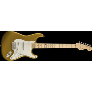 Fender American Original 50's Stratocaster Electric Guitar MN with Hardshell Case-Aztec Gold (Discontinued)-Music World Academy