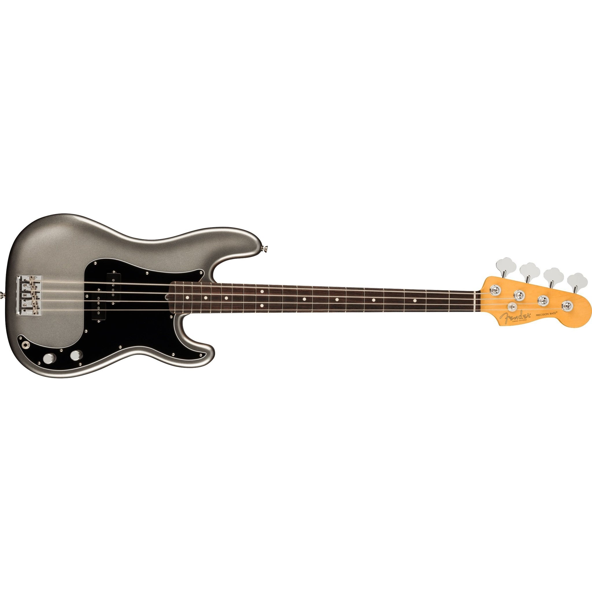 Fender American Professional II Precision Bass with Hardshell Case-Mercury-Music World Academy