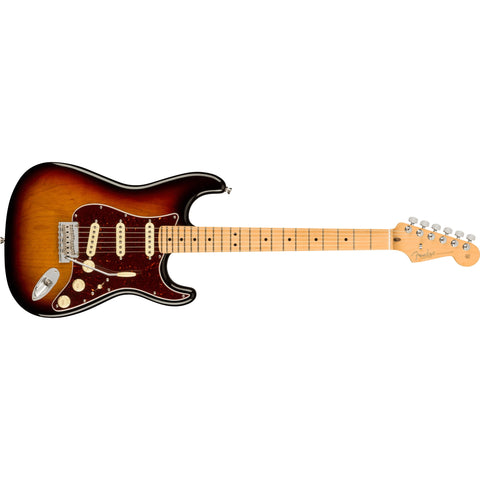 Fender American Professional II Stratocaster MN Electric Guitar with Hardshell Case-3-Colour Sunburst-Music World Academy