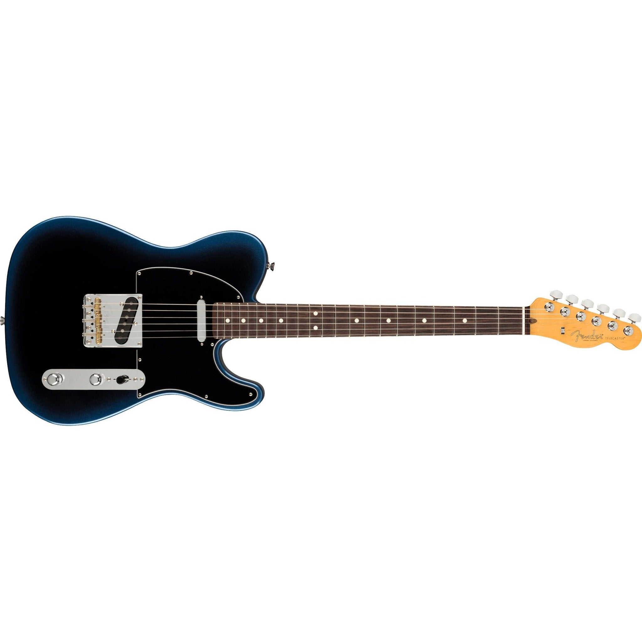Fender American Professional II Telecaster Electric Guitar RW with Hardshell Case-Dark Night-Music World Academy