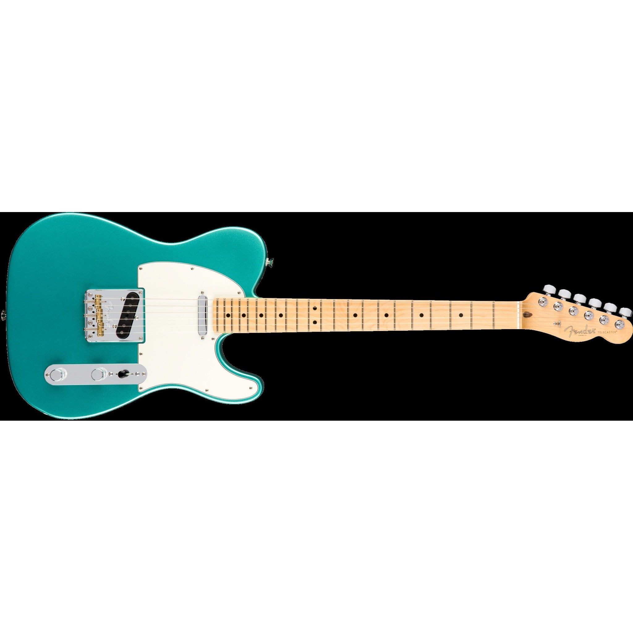 Fender American Professional Telecaster Electric Guitar with Hardshell Case-Mystic Seafoam (Discontinued)-Music World Academy