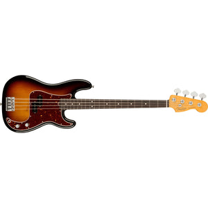 Fender American Professionial II Precision Bass RW with Hardshell Case-3-Colour Sunburst-Music World Academy