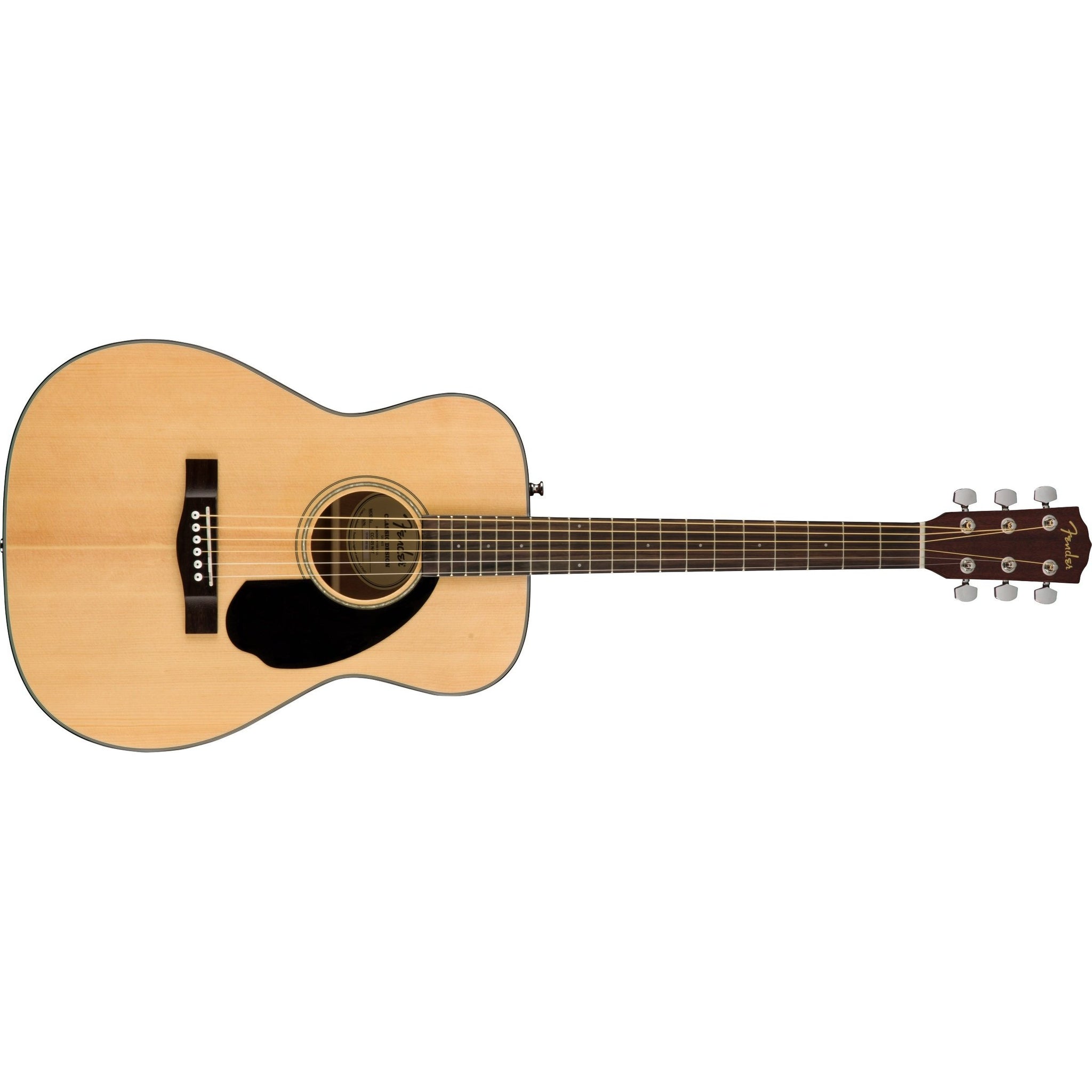 Fender CC-60S Concert Acoustic Guitar-Natural-Music World Academy