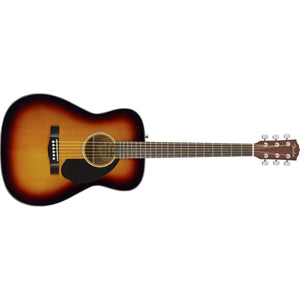 Fender CC-60S Concert Acoustic Guitar-Sunburst-Music World Academy