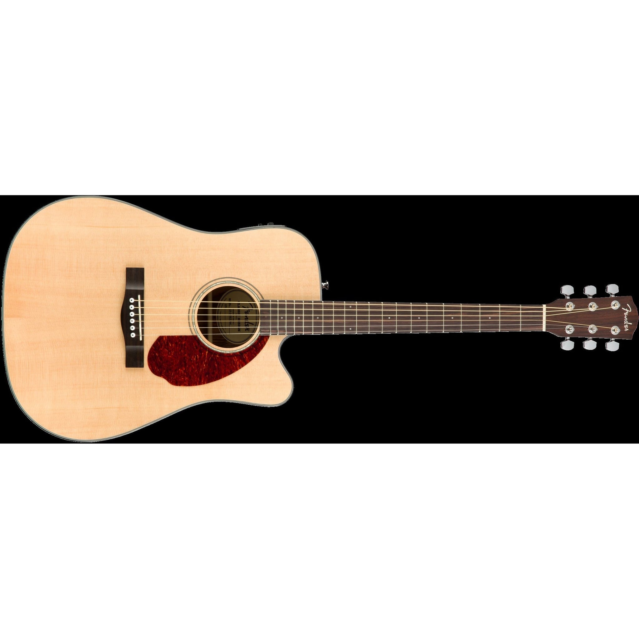 Fender CD-140SCE Acoustic/Electric Guitar with Hardshell Case-Natural (Discontinued)-Music World Academy