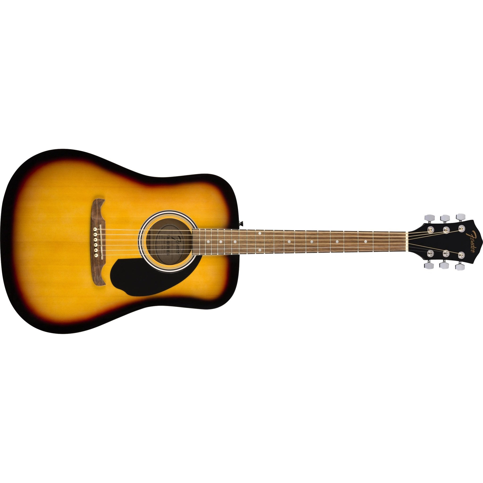 Fender FA-125 Dreadnought Acoustic Guitar with Gig Bag-Sunburst-Music World Academy
