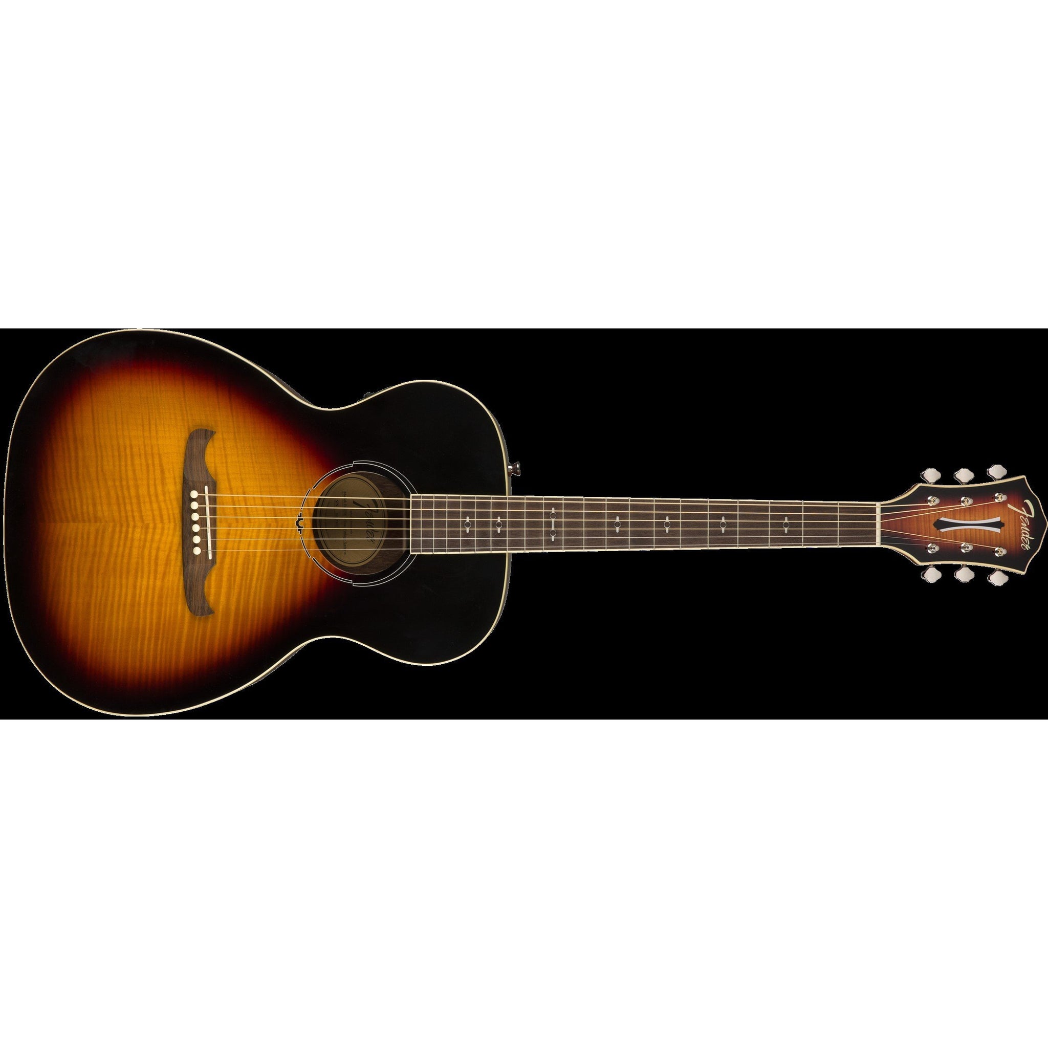 Fender FA-235E Concert Acoustic/Electric Guitar RW 3-Colour Sunburst (Discontinued)-Music World Academy