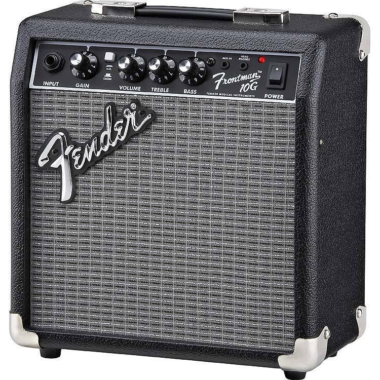 Fender Frontman 10G Electric Guitar Amp with 6" Speaker-10 Watts-Music World Academy