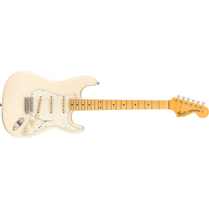 Fender JV Modified 60's Stratocaster Electric Guitar MN with Gig Bag-Olympic White-Music World Academy