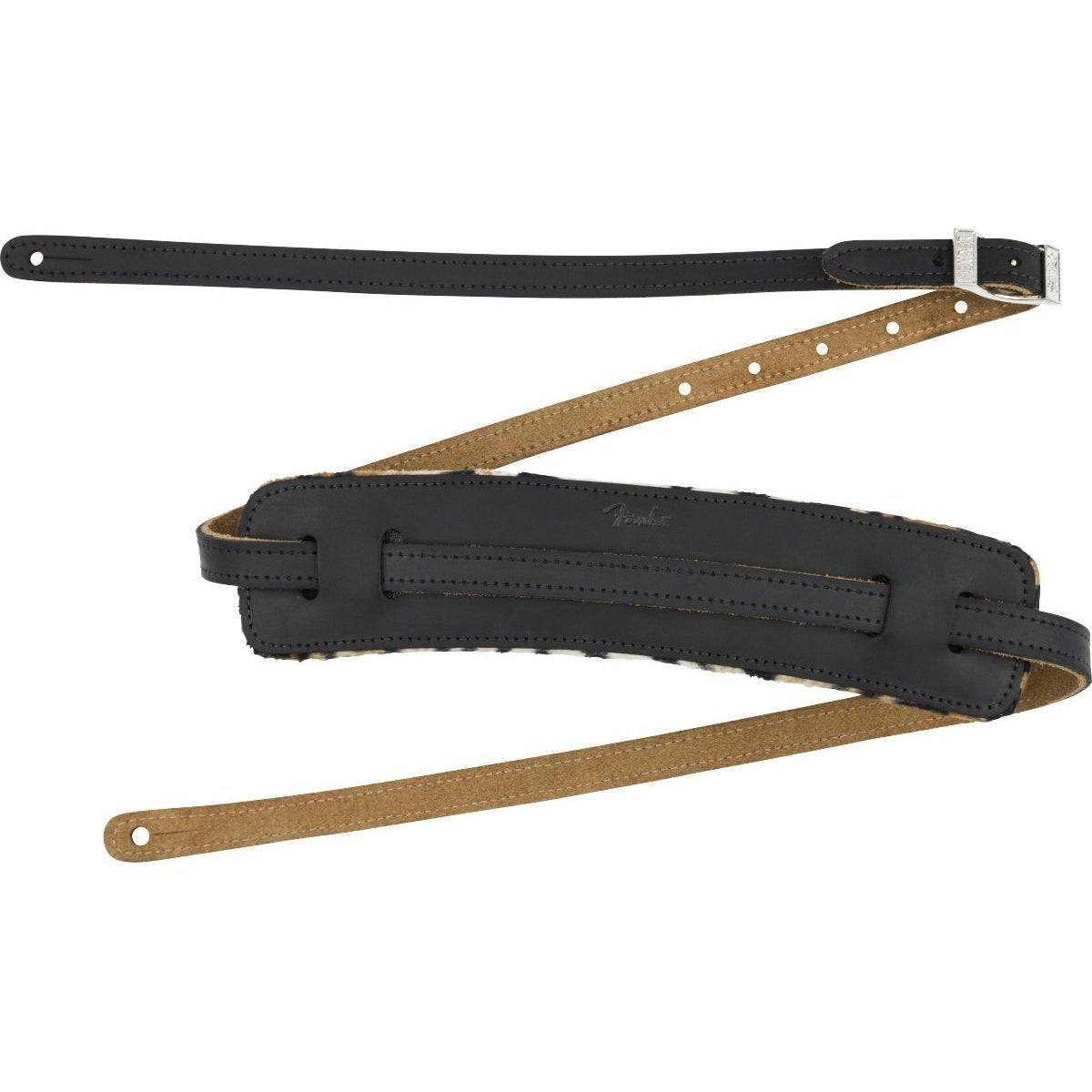 Fender Joe Strummer Vintage Guitar Strap-Black-Music World Academy