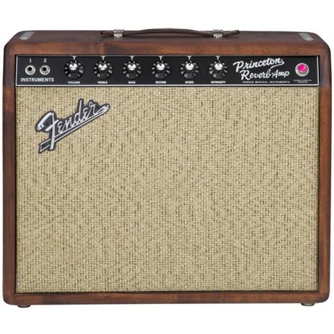 Fender Limited Edition '65 Princeton Reverb Amp-Knotty Pine (Discontinued)-Music World Academy