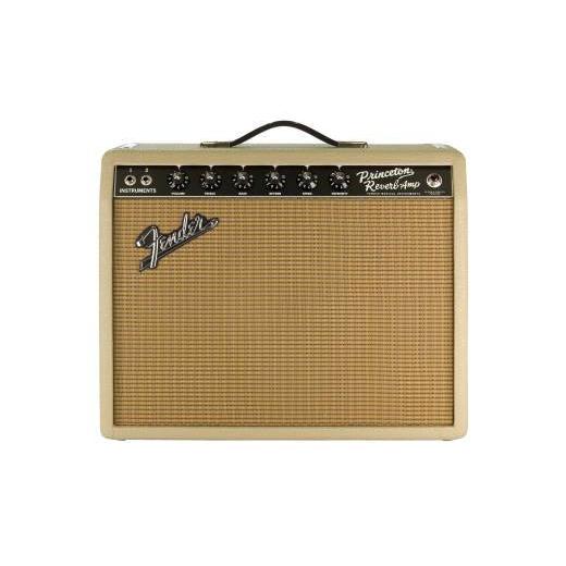Fender Limited Edition 65' Princeton Reverb Tube Electric Guitar Amp with 10" Speaker, 12 Watts-Blonde (Discontinued)-Music World Academy