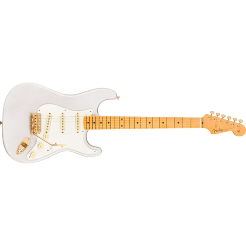 Fender Limited Edition American Original 50's Stratocaster Electric Guitar with Hardshell Case-Mary Kaye White Blonde-Music World Academy