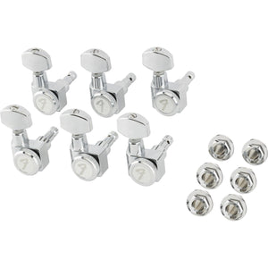 Fender Locking Guitar Tuners, All Short-Chrome-Music World Academy