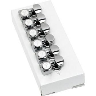 Fender Locking Tuners American Deluxe Strat Set of 6-Chrome-Music World Academy