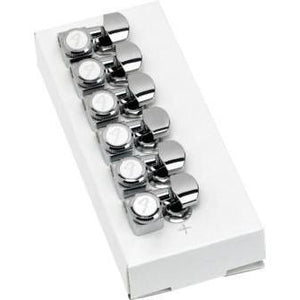 Fender Locking Tuners American Deluxe Strat Set of 6-Chrome-Music World Academy