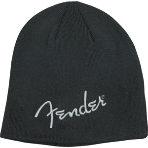 Fender Logo Beanie-Black-Music World Academy