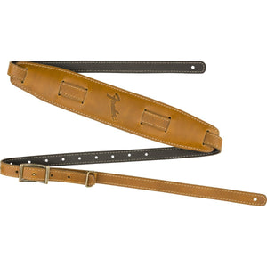 Fender Mustang Saddle Guitar Strap-Butterscotch-Music World Academy