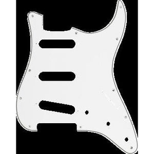 Fender Pickguard Strat Style SSS 11-Hole 3-Ply-Parchment-Music World Academy